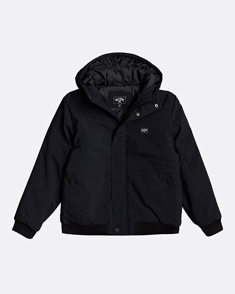 Billabong Boys Windbreaker Sports Jacket all Day Jacket Black 14Jahre