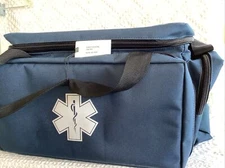 MEDSOURCE MS-B3321 PADDED LARGE Trauma Bag 10-1/2x12x20 NEW Navy