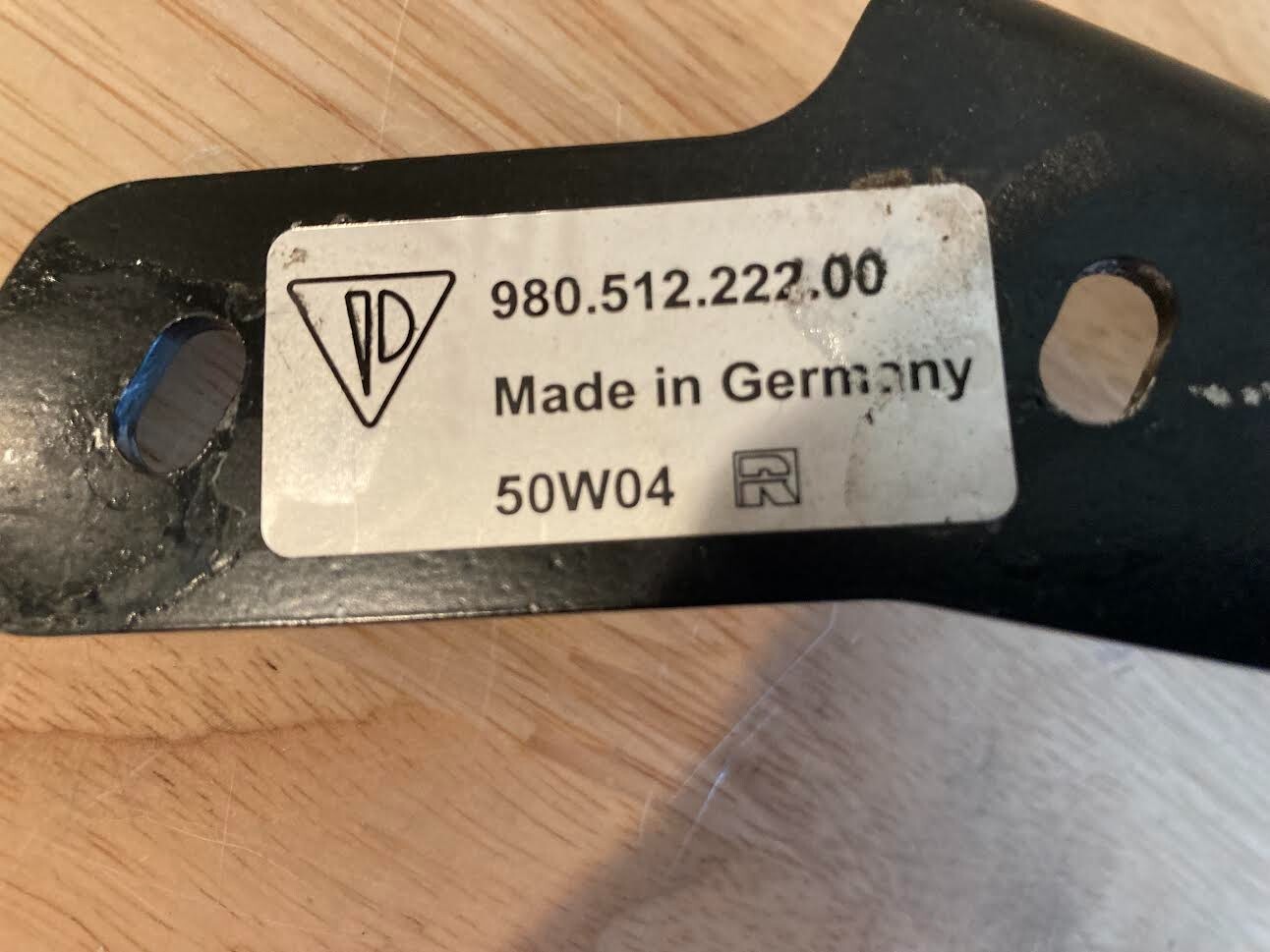 2005 Porsche Carrera GT Engine Bay Lid Hinge