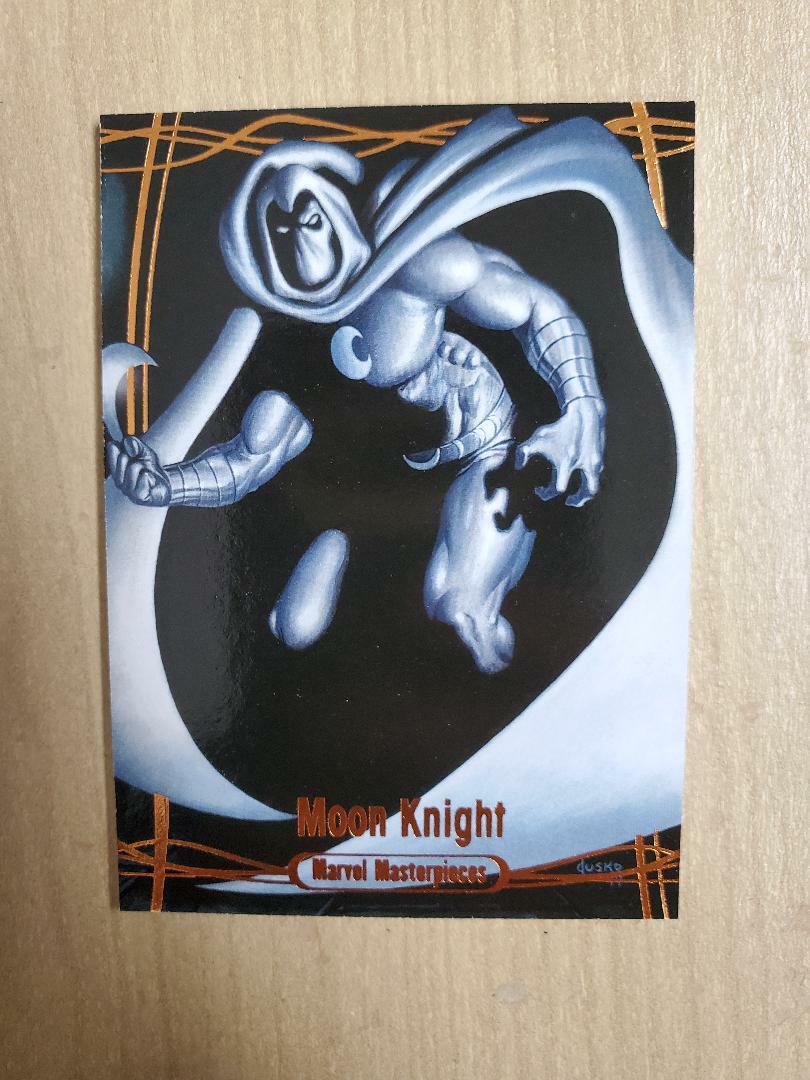 2016 Marvel Masterpieces Jusko ORANGE parallel MOON KNIGHT #31 39/99