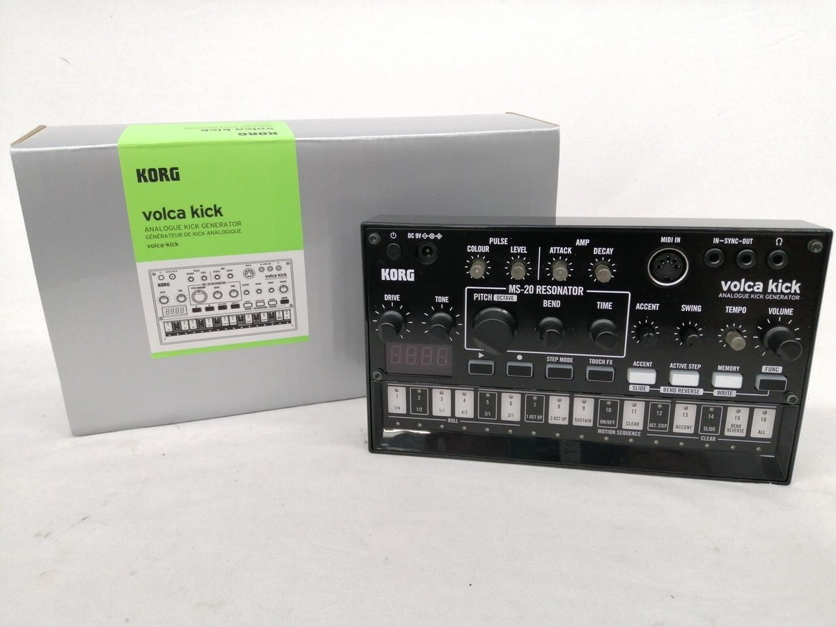 Korg Volca Kick Analog Kick Generator Used with Box F/S | eBay Korg Volca Kick Analog Kick Generator Used with Box F/S | eBay
