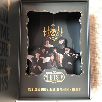 BTS ペンミ フラッグセット BTS [GLOBAL OFFICIAL FANCLUB 7th ARMY MEMBERSHIP KIT] BOOK LAMP