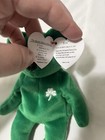 “ERIN” TY BEANIE BABY IRELAND BEAR, NO ERROR, STAMP, PE PELLETS - MINT COND. — photo 8
