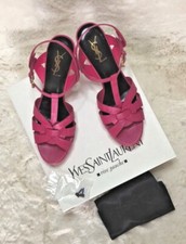 NIB Yves Saint Laurent Bubblegum platform Tri...