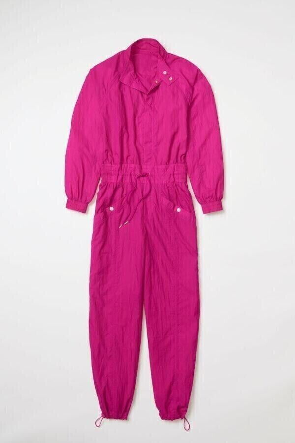 NWT Athleta x Alicia Keys Utility Jumpsuit Hot Pink Sz 0 eBay