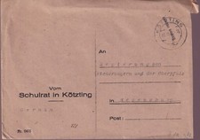 Geb&uuml;hr bezahlt, K&ouml;tzting 7.11.45