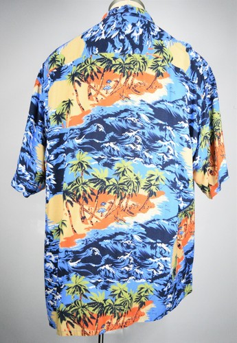 Puritan Ocean Beach Men's Size 2XLT Casual Button Front Shirt - Picture 8 of 11
