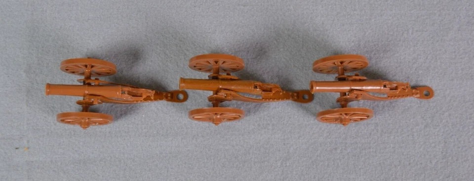 Cañones de la Guerra Civil Marx 54 mm bronceados Foto 2 de 4