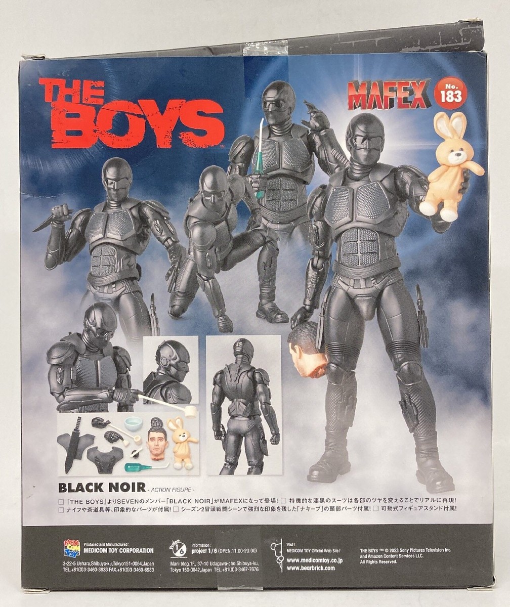 Medicom Toy MAFEX 183 The Boys Black Noir Figure 091023 | eBay