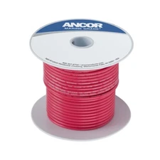 ANCOR MARINE GRADE PRODUCTS 182803 16Ga Red Tinned Wire 25'