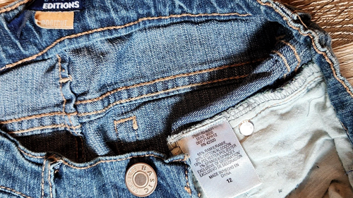Basic Editions Bootcut Girls Jeans Size 12 , New, Never worn - Picture 6 of 8