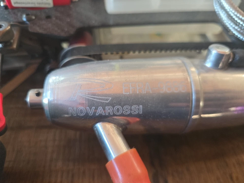 Vintage 1/8 Smp Slide Onroad Swiss Made Rare New Built Multiplex Novarossi Jp - Image 4 of 4