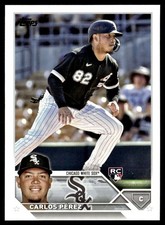 2023 Topps Carlos Pérez Rookie Chicago White Sox #452