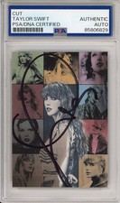 TAYLOR SWIFT SIGNED The Eras Tour AUTOGRAPH Art Poster Photo Picture PSA DNA COA