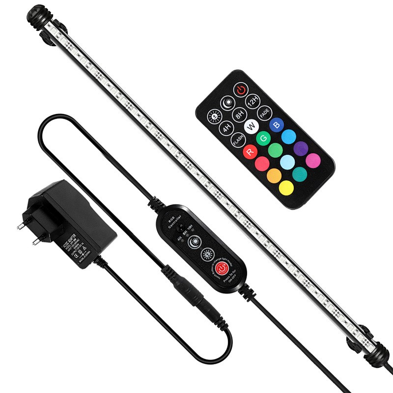 Lampada LED RGB per acquario IP67 18-112 cm