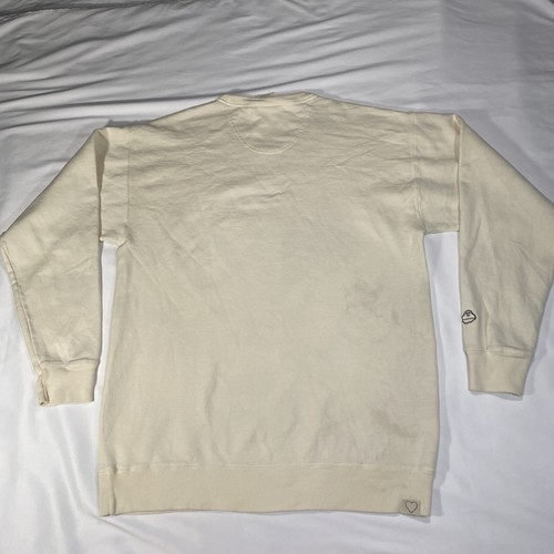 Sun Bum Pullover Langarm Weiß Good Days Daily Oversized Fit Medium WIE ABGEBILDET  - Bild 2 von 12