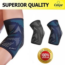 2 Pcs Elbow Brace Compression Support Sleeve Fit Arthritis Tendonitis Joint Pain