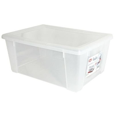Stefanplast Visual Box Space Saving Container, Model 13053, XXL Multi-Purpose