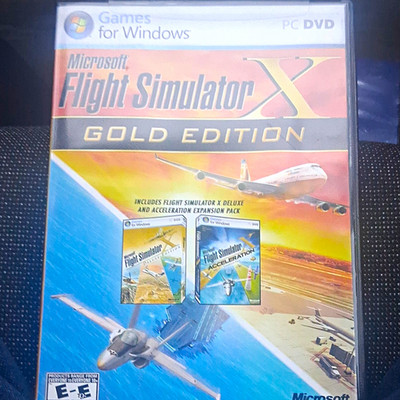 Microsoft Flight Simulator X Gold Edition (PC) Expansion Pack Simulation E