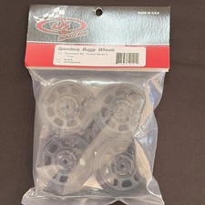 DE Racing Speedway Front Wheels (Black) (4) (...