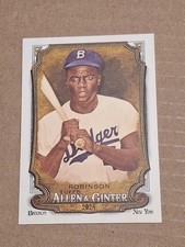 2024 JACKIE ROBINSON TOPPS ALLEN AND GINTER BASEBALL CARD #170 BROOKLYN DODGERS 