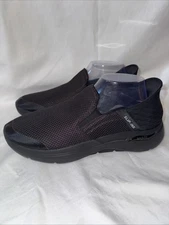 Skechers Arch Fit Air Cooled SN216259 Black slip ons  Sz 9
