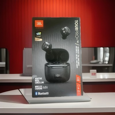 NEW JBL Tour Pro+ TWS Noise Cancelling Earbuds - Black  SEALED IN BOX