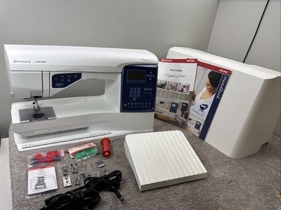 Husqvarna Viking Sapphire 830 Sewing Machine w/ Foot Pedal, Case and Accessories