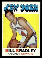 1971-72 Topps #2 Bill Bradley HOF Knicks NR-MINT PACK FRESH! SET BREAK!
