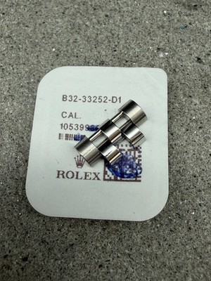 #1758 ORIGINAL ROLEX B32-33252-D1  BANDGLIED EDELSTAHL JUBILEE LINK BAND ELEMENT