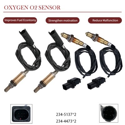 4 Oxygen Sensor O2 for BMW 325Ci 530i X3 04-06 3.0L Auto Trans 234-5137 234-4473