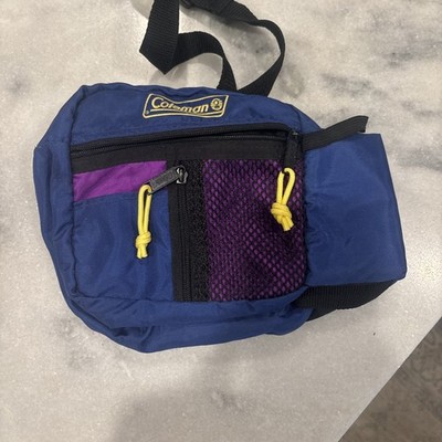 Vintage 90s Coleman Camping Hiking Streetwear Fanny Pack Waist