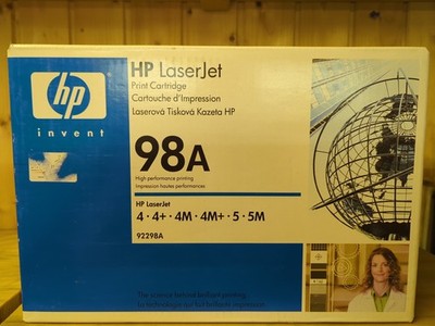 Original HP Toner 122A Q3960A Black / Schwarz - HP Color Laserjet 2840 2820 2550