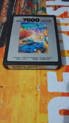 Fatal Run (1987) ATARI 7800 VCS (Modul / Cartridge) working 8-bit