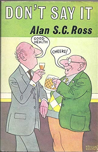 Don't Say it, Ross, Alan S.C. - Picture 1 of 2