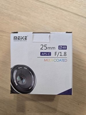 Meike 25mm F1.8 Large Aperture Wide Angle Lens Manual Focus Lens Sony E Mount