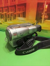 Canon ES55 Silver 8mm 500x Digital Zoom 2.5" Color LCD Screen Compact Camcorder