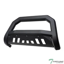 Topline For 2005-2015 Toyota Tacoma AVT Bull Bar Bumper Grille Guard - Matte Blk