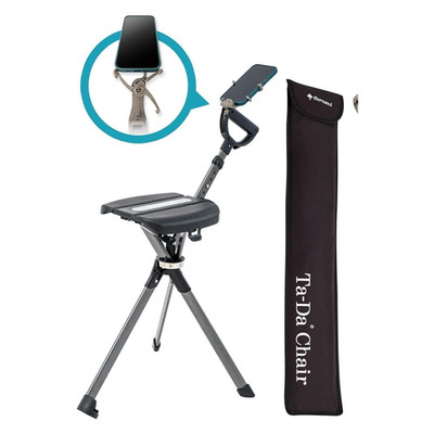 NEW STEP2GOLD Ta-Da Chair Series 2 PRO Portable Walking Stick Cane Folding Seat