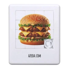 'Double Cheeseburger' Sliding Puzzle (PZ00034619)