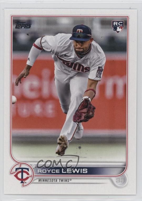 2022 Topps Update Royce Lewis (Fielding a Groundball) #US105 m2i