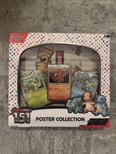 Pok mon TCG Scarlet Violet 151 Poster Collection Box 3 Packs Promos Sealed