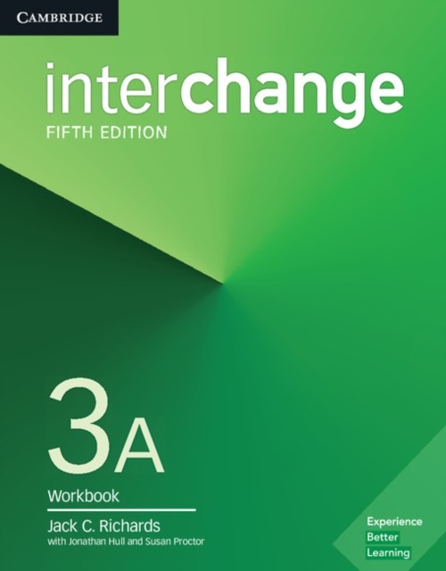 Interchange Level 3A Workbook by Jack C. Richards PAPERBACK 9781316622773