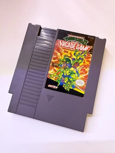 Nintendo NES TMNT Turtles 2 The Arcade Game Cartridge (Cleaned, Tested, Working)