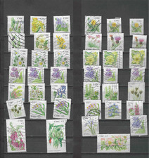 Postage Stamps Plants