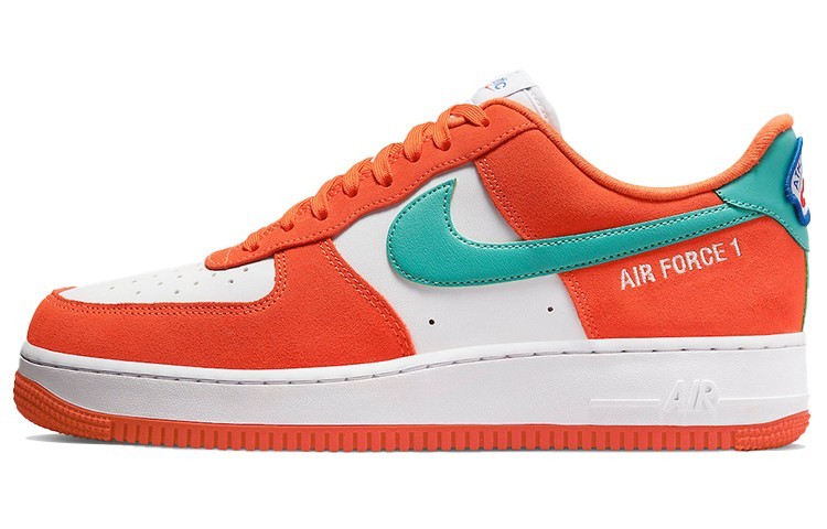 Nike Air Force 1 07 LV8 Athletic Club Rush Orange Washed Teal