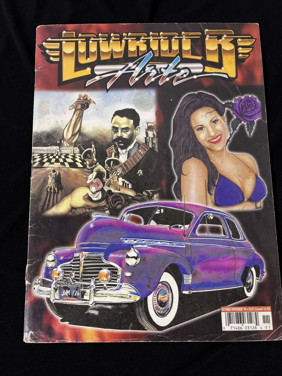 Lowrider Arte Magazine Vtg 1996 October/November Issue Aztlan