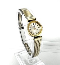 ZentRa SAVOY Damen Vintage Swiss Made vergoldet 17mm Flexband minimalistisch