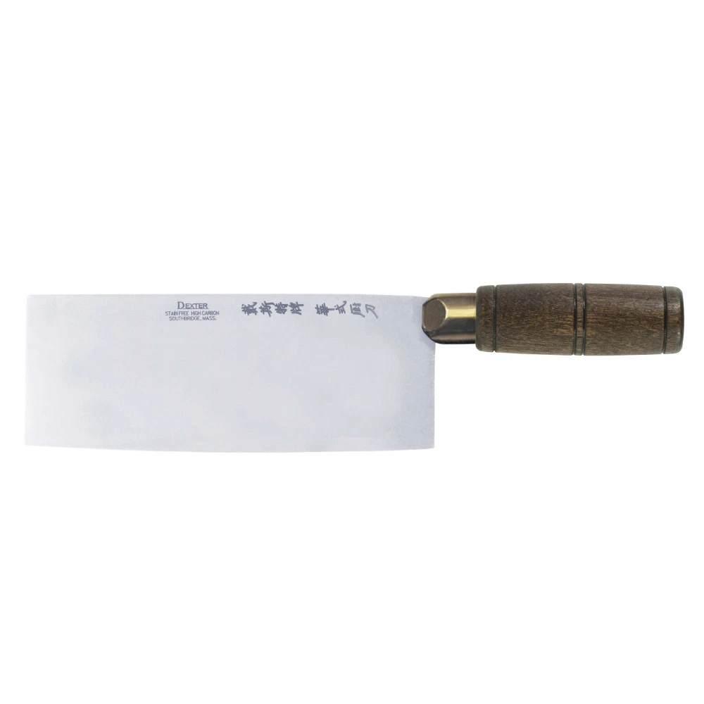 Dexter Russell Traditional 7" / 18x7cm Chinese Chefs Knife With High Carbon Stee