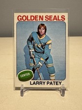 1975-76 O-Pee-Chee #137 Larry Patey RC - NHL Hockey Card